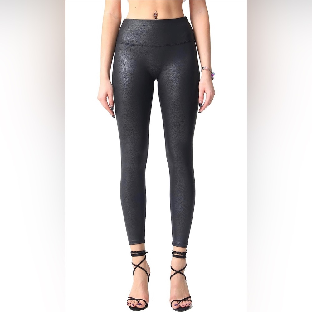 MCEDAR High Elasticity Faux Leather Legging for Women